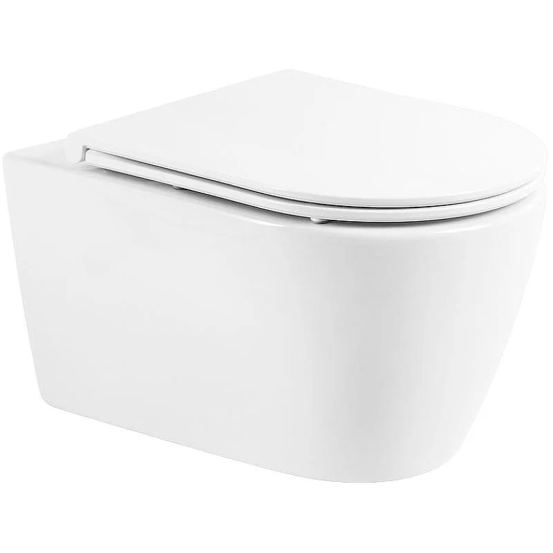 Унитаз подвесной безободковый BelBagno MARINO BB105CHR/BB870SC