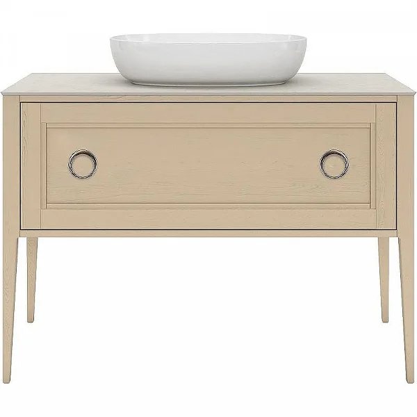 Kerama Marazzi PL.CN.120.1+1/CAP.M Тумба PLAZA Classic NEO напольная 1+1 ящик 120, капучино матовый