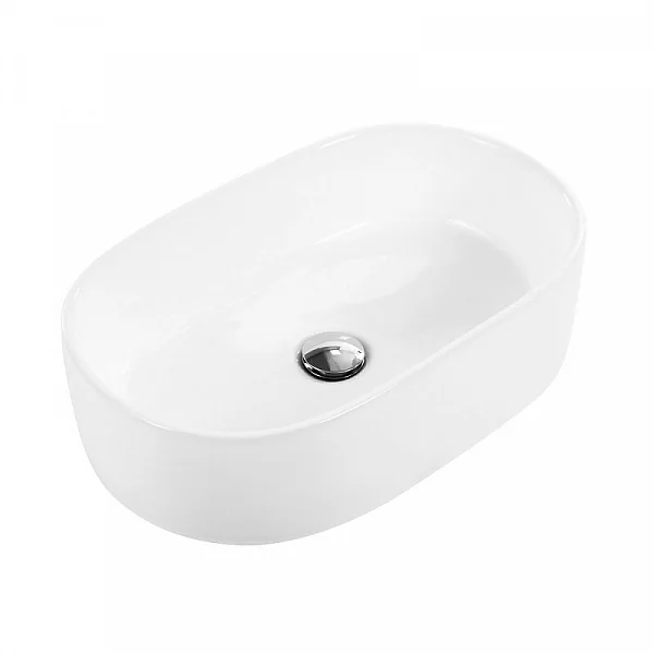 Раковина керамическая накладная, овальная BB1048 BelBagno
