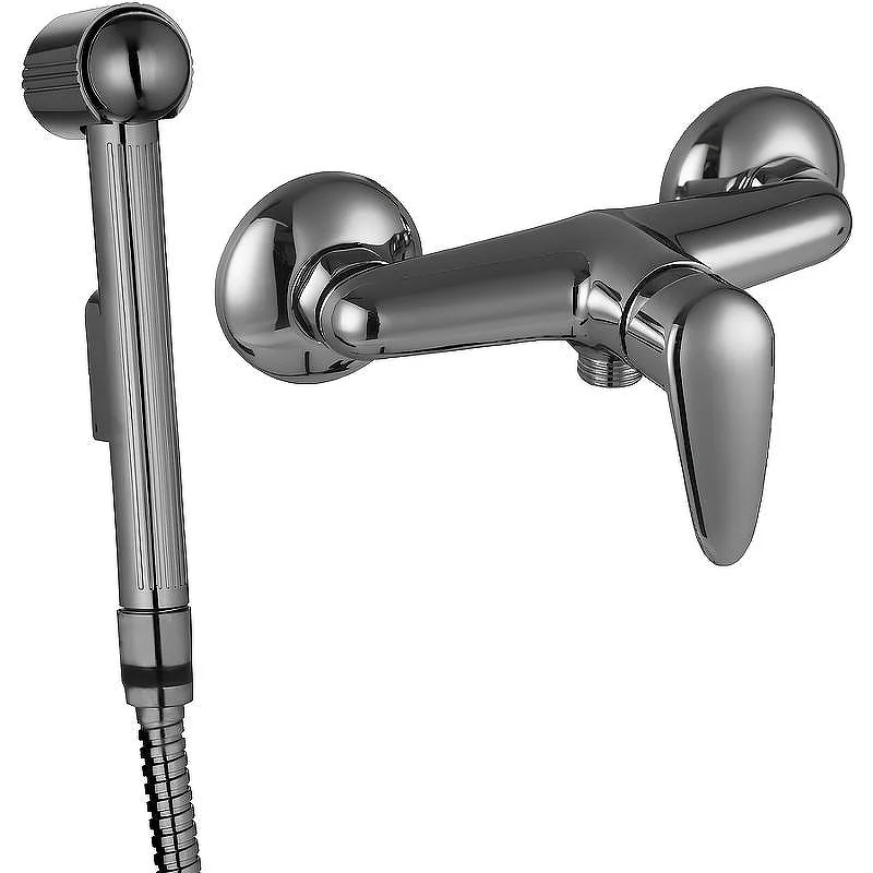 Смеситель с гигиеническим душем настенный Lemark Pramen LM3318C