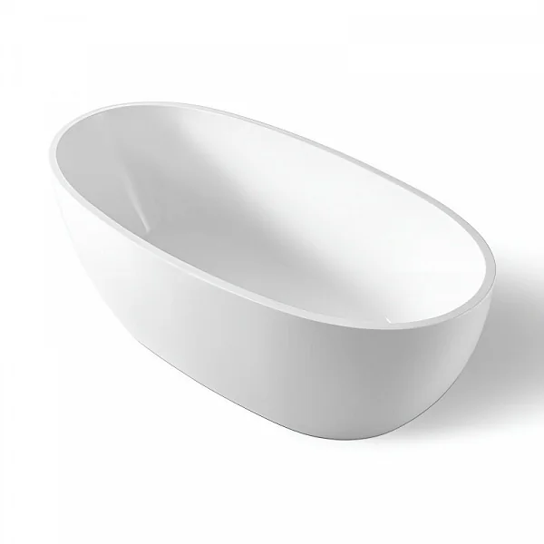 Акриловая ванна без перелива BELBAGNO BB69-1700-W0, 1700x820x600