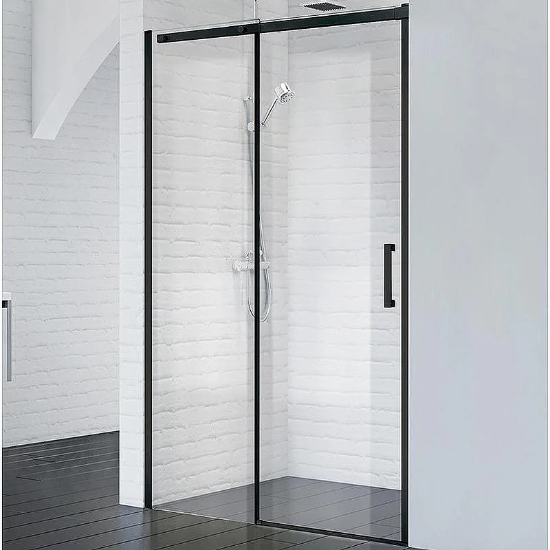 ACQUA-BF-1-130-C-NERO Душевая дверь BelBagno