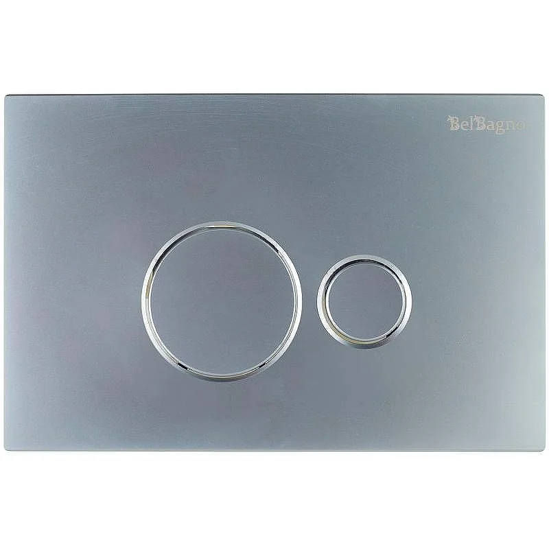 Кнопка смыва BB080CR.MAT, матовый хром BelBagno