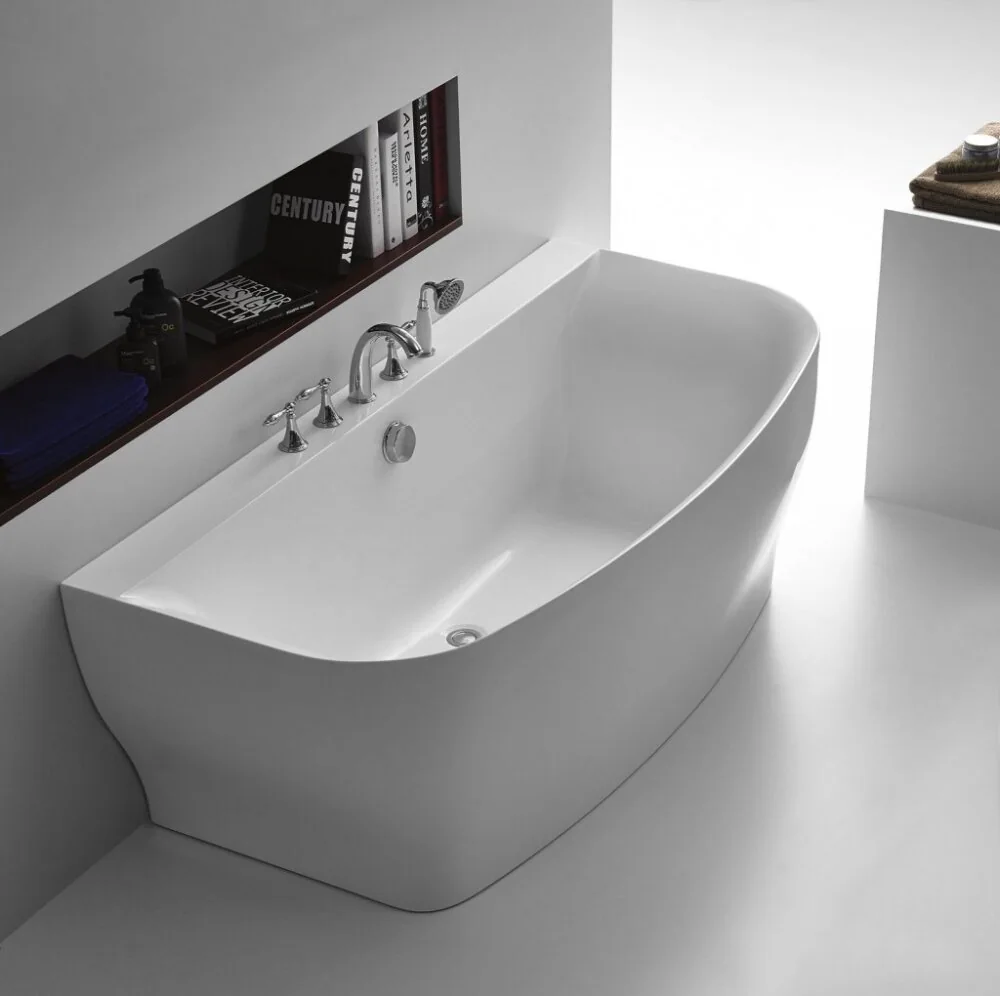 Акриловая ванна BELBAGNO BB74-1650, 1650x780x590