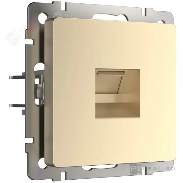 W1181011/ Розетка Ethernet RJ-45 (шампань)