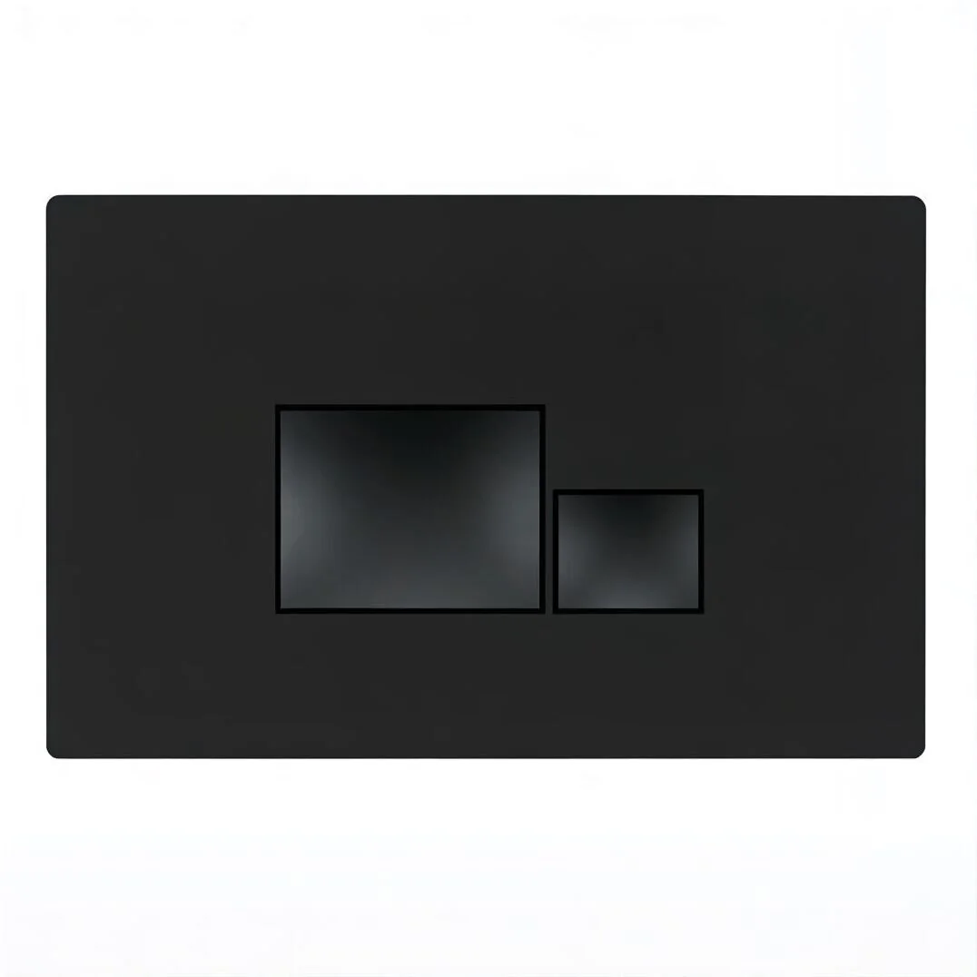 Кнопка смыва BB074NERO, чёрная матовая BelBagno