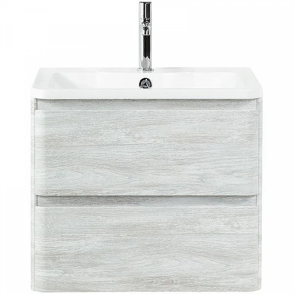 ALBANO База под раковину подвесная с 2 выкатными ящ, Rovere Vintage Bianco, 700x450x500, BelBagno