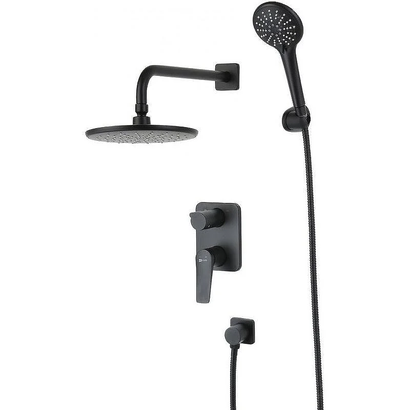 Смеситель Lemark Bronx LM3729BL для душа, встраиваемый.