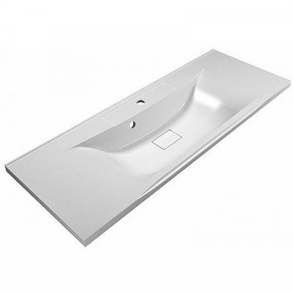 Раковина из литьевого мрамора, 1200x450x150, BB1200/450-LV-MR-PR BelBagno