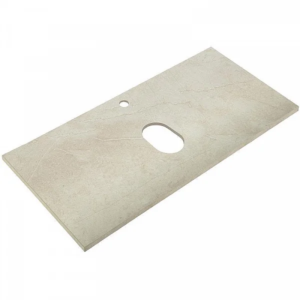 Столешница из керамогранита 1000x460 KEP-100-MCO Marmo Crema Opaco BelBagno