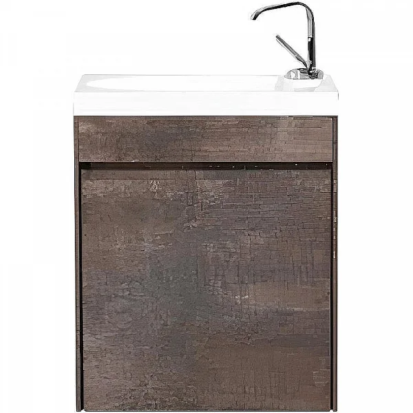 PIETRA MINI База под раковину подвесная, левостороннее исполнение PIETRA MINI-460-1A-SO-PT-L, Stone