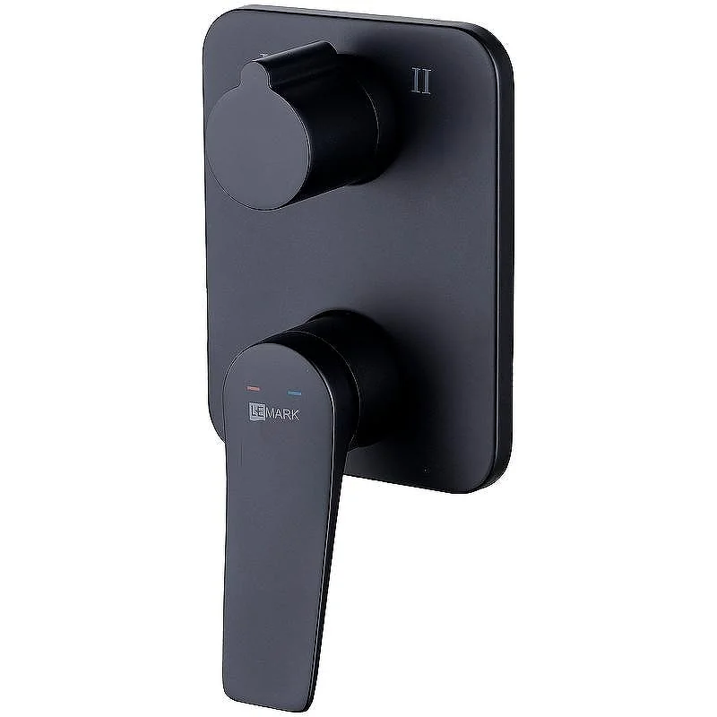 Смеситель Lemark Bronx LM3727BL для ванны и душа, встраиваемый