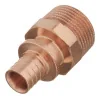 Муфта переход 20 х 3/4 нар REHAU бронза NEW  (Красный)  (50/шт)