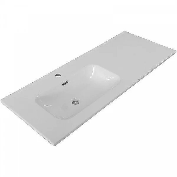 Керамическая раковина, чаша слева, BB1200ETL-L, 1210x460x175 BelBagno