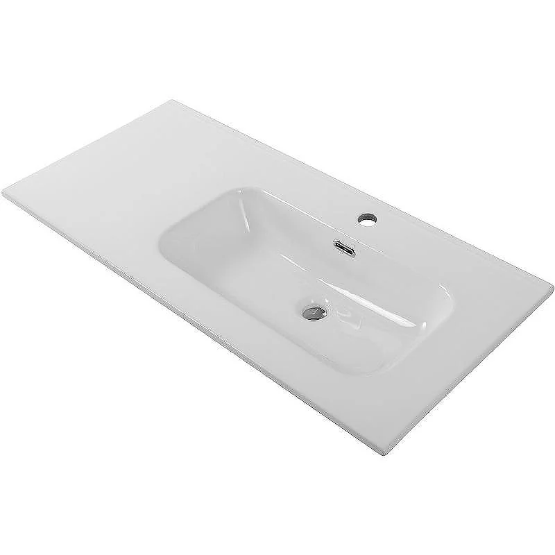 Керамическая раковина, чаша справа, BB1000ETL-R, 1010x460x175 BelBagno