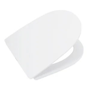 Сиденье дюропласт, soft close, металлическое крепление, BB045/051SC BelBagno