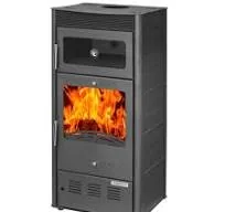 ROSE OVEN ANTHRACITE печь-камин со встроенной духовкой Hosseven 5066