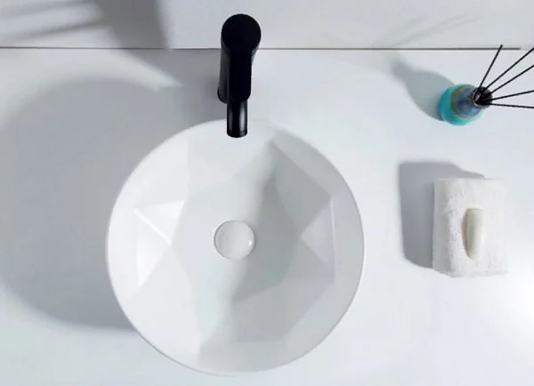 Раковина накладная керамическая BB1342H300 BelBagno