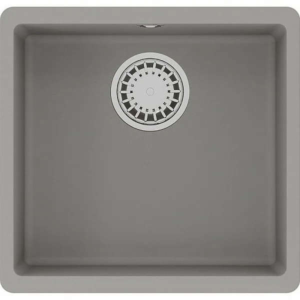 9910069 Кухонная мойка Lemark SINARA 440-U подстольного монтажа из кварцгранита цвет: Грей