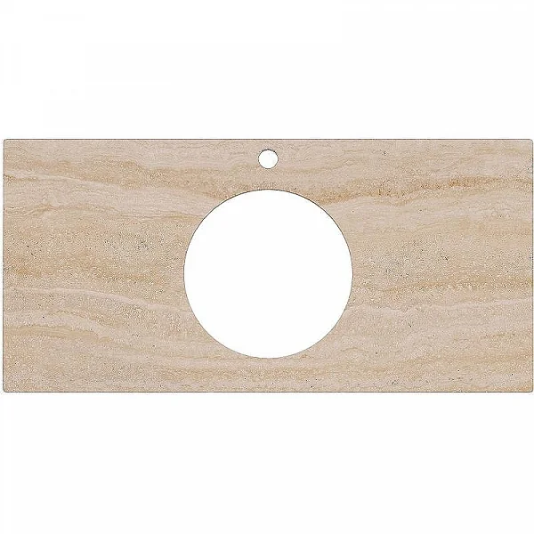 Kerama Marazzi PL5.SG560400R/100 Спец. изделие декоративное для накладных раковин 100, Риальто песоч