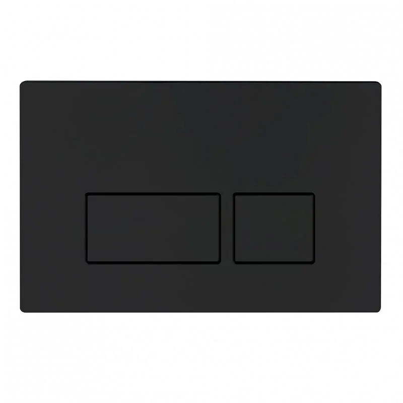 Кнопка смыва BB044NERO, чёрная матовая BelBagno