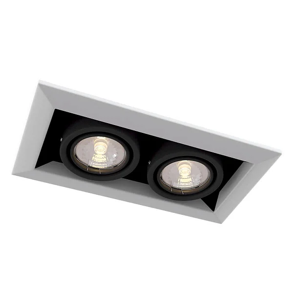Maytoni Встраиваемый светильник Metal Modern GU10 2x50Вт