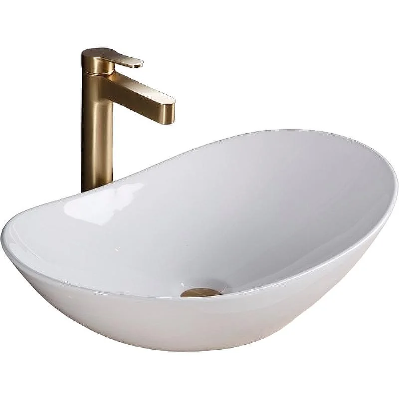 Раковина накладная керамическая, BB1404, 605x370x150 BelBagno