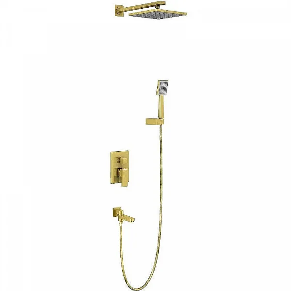 Душевая система встроенная Timo Selene SX-3069/17SM золото матовое