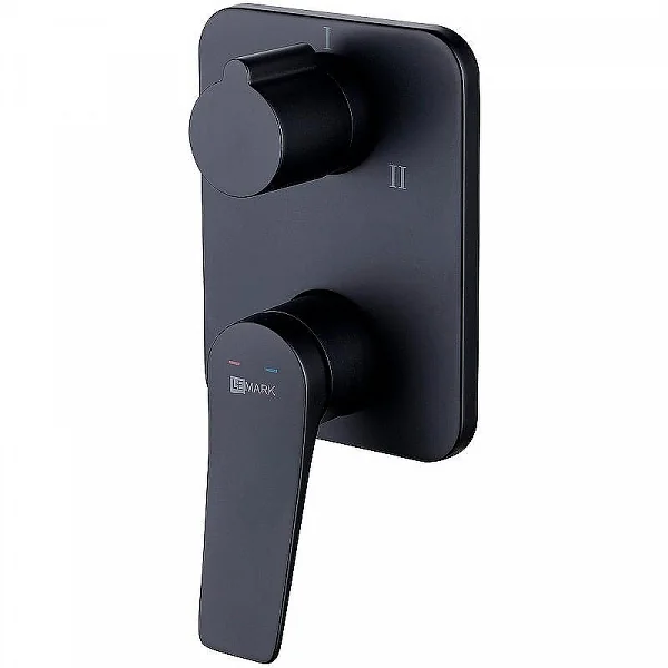Смеситель Lemark Bronx LM3728BL для ванны и душа, встраиваемый