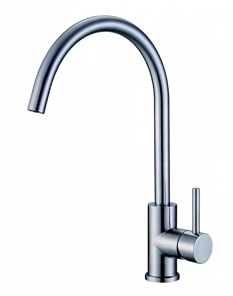 Смеситель для кухни, нержавеющая сталь, исполнение сатин BB-LAM03-IN BelBagno