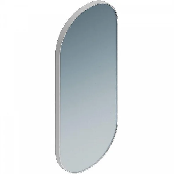 Kerama Marazzi CO.mi.42/WHT Зеркало CONO 42 см, овальное из металла, цвет белое
