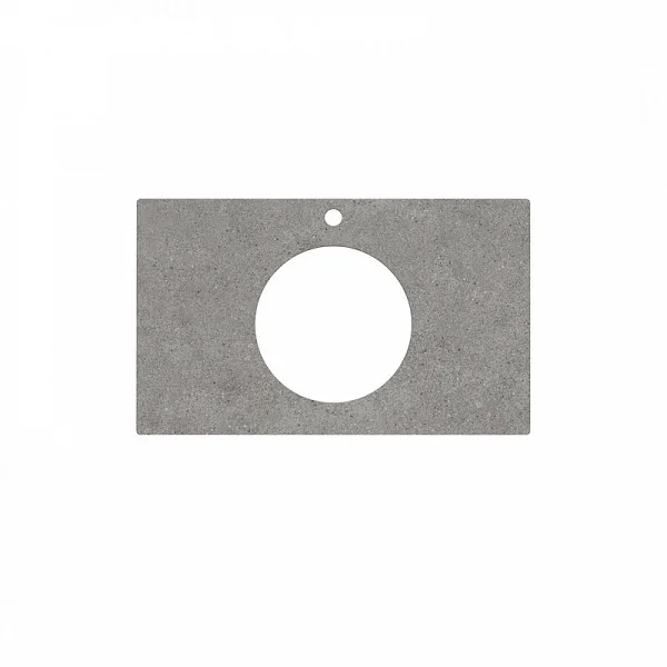 Kerama Marazzi PL5.DL500900R/80 Спец. изделие декоративное для накладных раковин Фондамента 80, серо