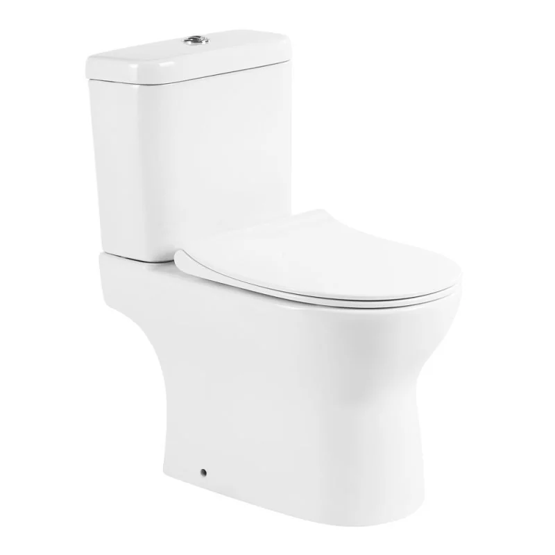 Унитаз-компакт безободковый BelBagno STEAM BB130CPR/SC/BB130T