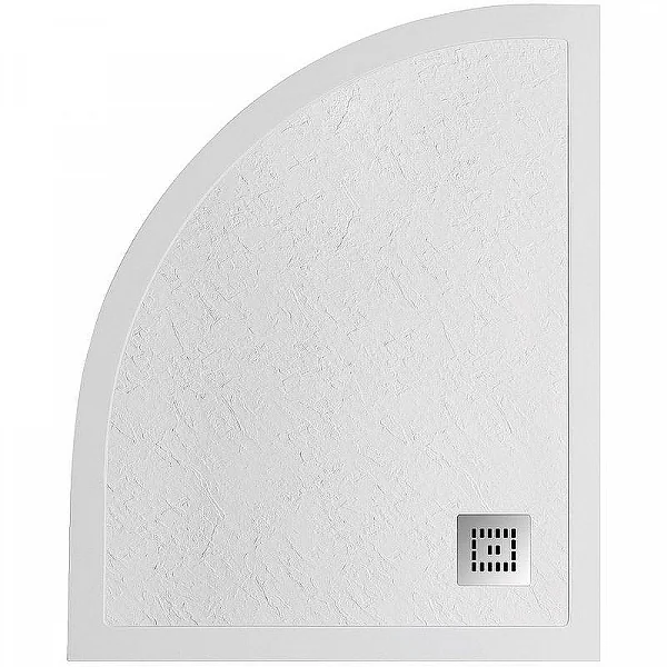 TRAY-MR-UNO-RH-120/80-550-35-W-R Поддон из искусственного мрамора