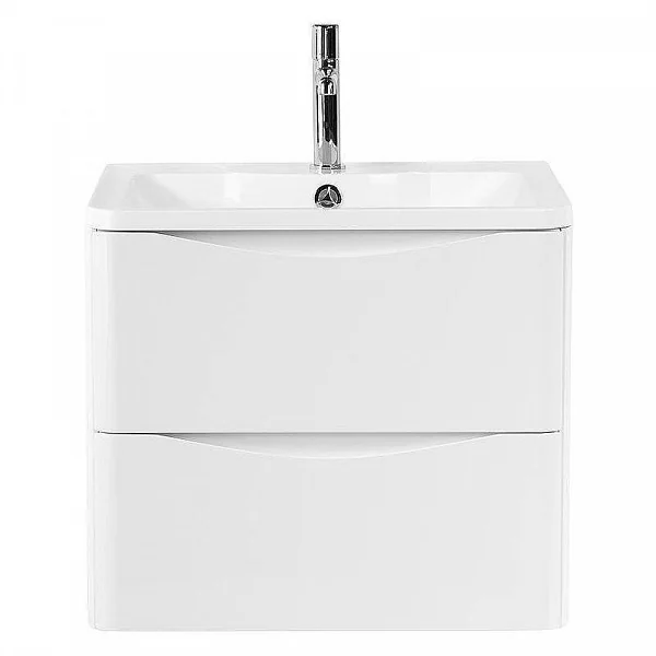ACQUA База под раковину подвесная с 2 выкатными ящиками, Bianco Lucido, 700x450x500, BelBagno