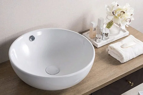 Раковина накладная керамическая круглая BB1077 BelBagno