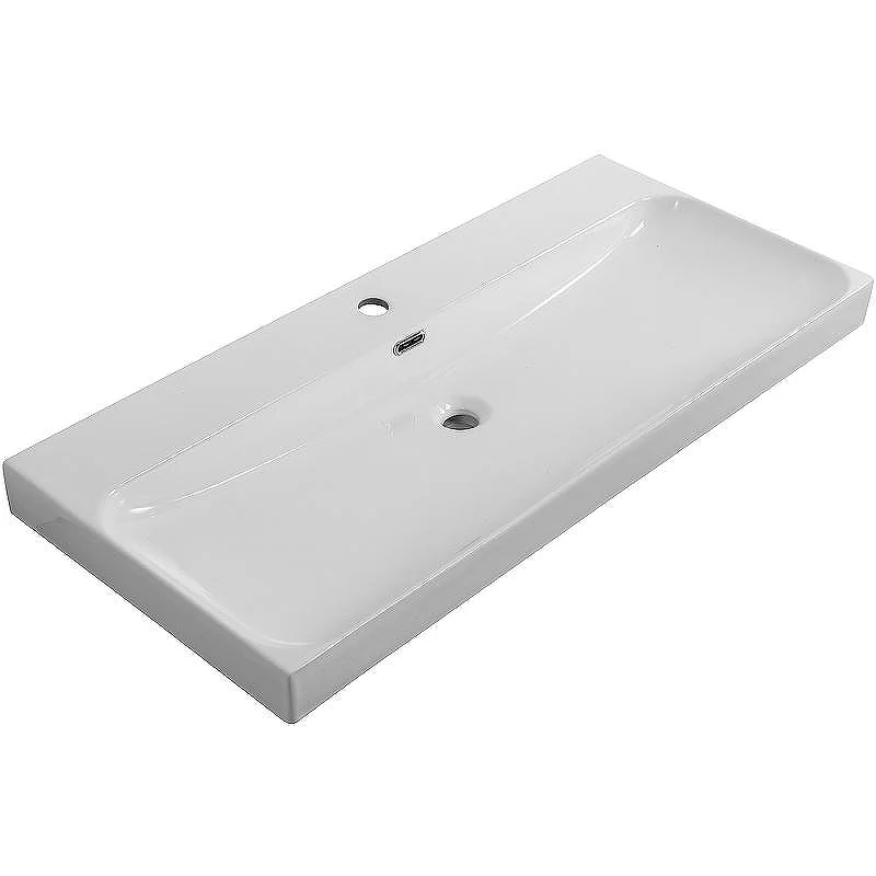 Керамическая раковина BB-8078-100, 1010x460x140 BelBagno