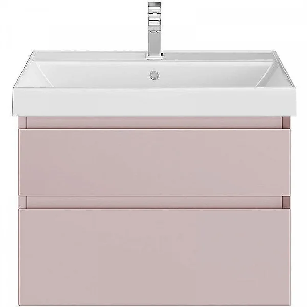 Kerama Marazzi CUB.70.2/MAL Тумба CUBO подвесная с ящиками 70, мальва матовая