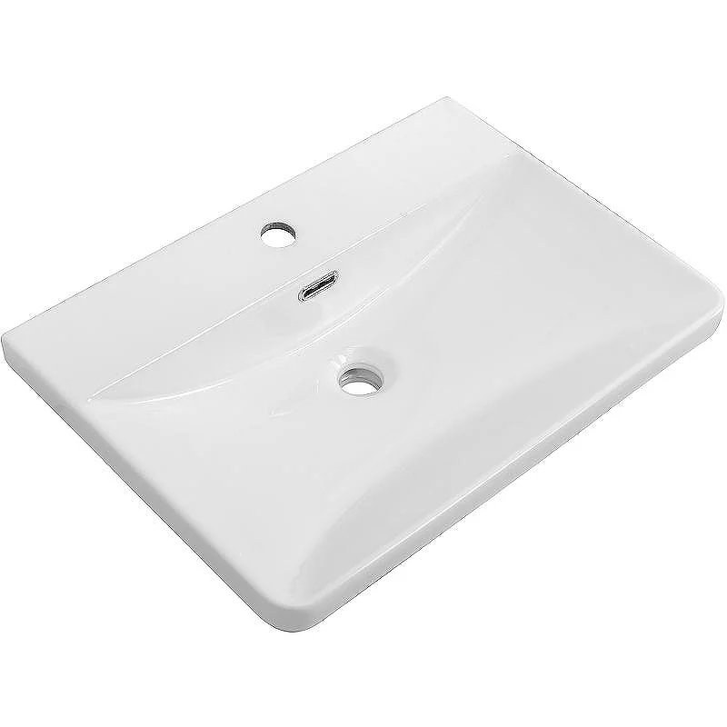 Керамическая раковина BB-8076-3-60, 610x430x145 BelBagno