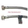 Подводка для воды PEX-TECHNOLOGY, 500см, 12мм, 1/2" В/В, РТ5001212ВВ