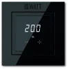 Базовый терморегулятор с сенсорным дисплеем IQ THERMOSTAT D (черный)