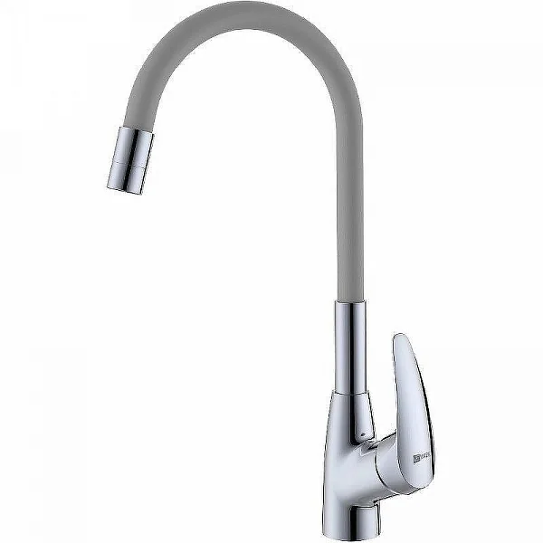 Смеситель Lemark Linara LM0415C-Gray для кухни с гибким изливом