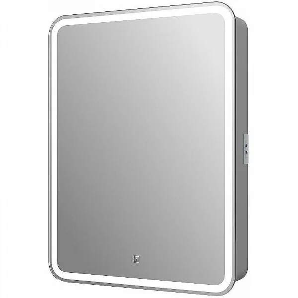 Зеркало-шкаф "Reflection Circle LED" 550х800, RF2107SR