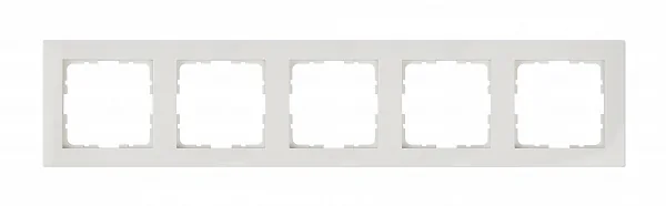 G1005V_Рамка G-Classic 5-постовая, цвет слоновая кость