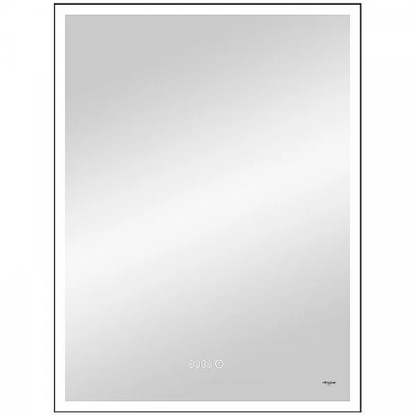 Зеркало Reflection Ghost с LED подсветкой, сенсором и часами 600х800