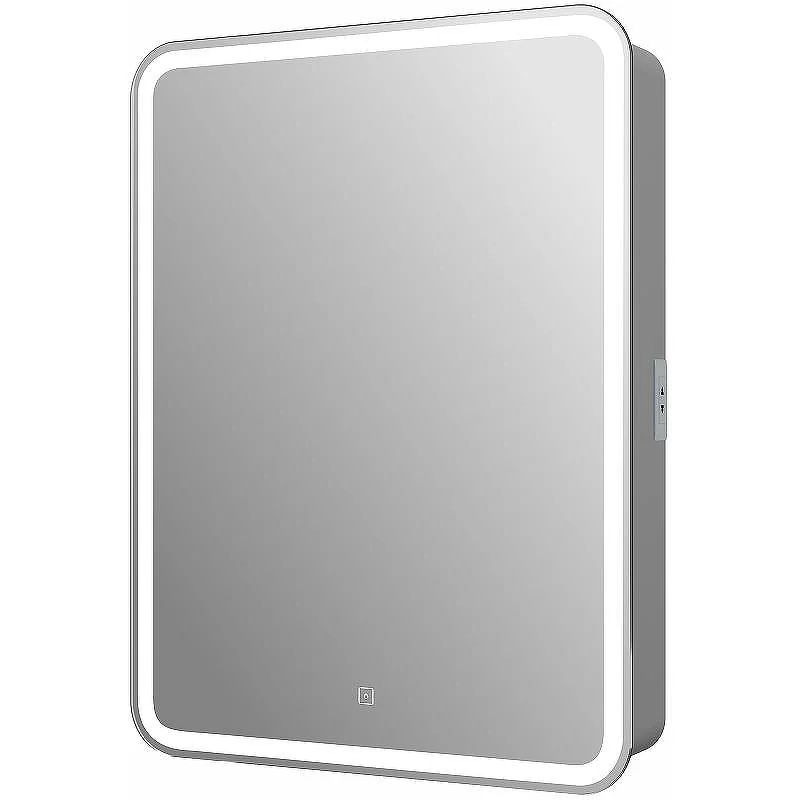 Зеркало-шкаф "Reflection Circle LED" 550х800, RF2107SR