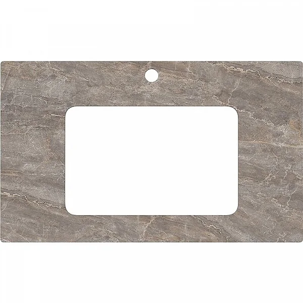 Kerama Marazzi PL3.VT280/80T Спец. изделие декоративное для раковин, встраиваемых снизу Парнас пепел