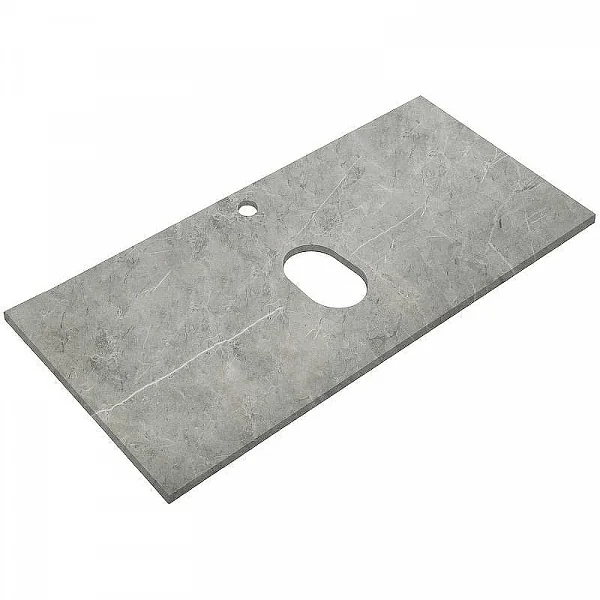 Столешница из керамогранита 1000x460 KEP-100-MGL Marmo Grigio Lucido BelBagno