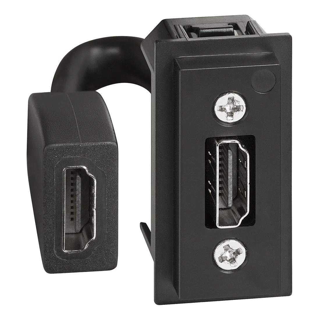 LIVING NOW. Розетка HDMI с предварительным подключением 1 модуль.