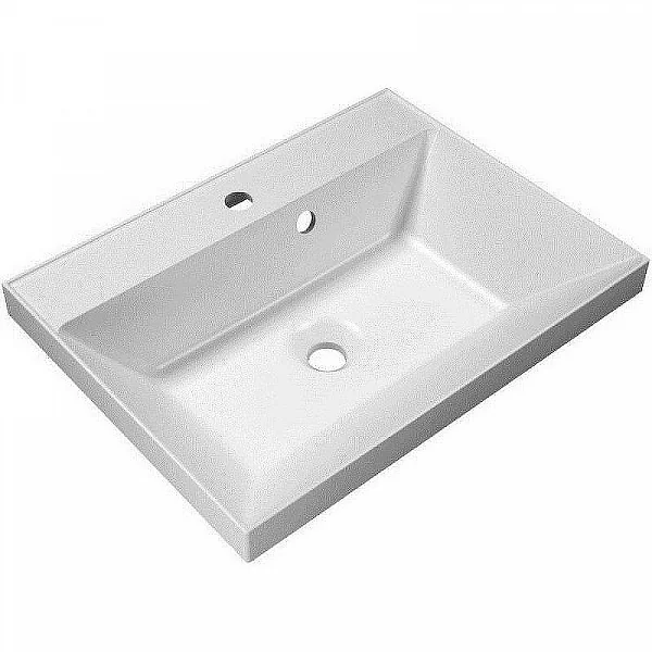 Раковина из литьевого мрамора, 600x450x150, BB600/450-LV-MR-AST BelBagno